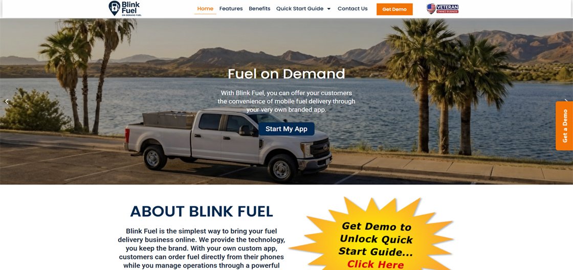 BlinkFuel fuel delivery app for gasoline and diesel entrepreneurs
