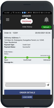 Customer App